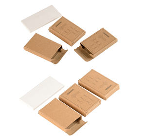 Customized White Corrugated <strong>Box</strong> <strong>Mini</strong> Packaging Small Batches of Universal White <strong>Cardboard</strong> Boxes Paper Boxes Customization - Product Image 1