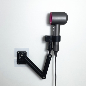 Custom Logo Stretchable Adjustable 360 Degree Rotating Hair <strong>Dryer</strong> Stand Hands-<strong>Free</strong> Blow <strong>Dryer</strong> Holder - Product Image 4