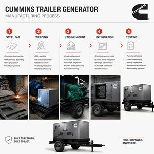 เครื่องกำเนิดไฟฟ้าดีเซล EAC EPA CE 50kw 100kw 200kw พร้อมเครื่องยนต์ Cummins Weichai สตาร์ทอัตโนมัติ 120/240V ขายจากโรงงาน - Product Image 4