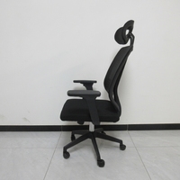 Chaise de bureau ergonomique en maille ALINUNU à prix de gros avec appui-tête et soutien lombaire