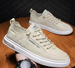 1 1 Chaussures en toile perméable pour hommes a slip Printemps et automne Nouvelles chaussures décontractées Tendance Chaussures basses pour hommes - Product Image 5