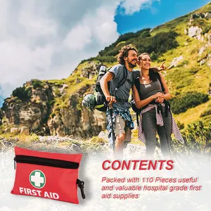 Mini Kit de primeros auxilios, 2023 fabricante profesional, alta calidad, gran oferta