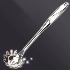 Stainless Steel Kitchen Cooking Serving Scoop <strong>Spaghetti</strong> Pasta Noodles Server <strong>Spoon</strong> - Product Image 6