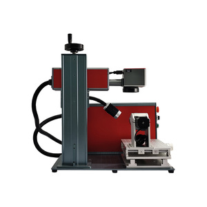 เครื่องแกะสลักไฟเบอร์เลเซอร์แบบตั้งโต๊ะรุ่นใหม่ Mopa JPT ระบบระบายความร้อนด้วยอากาศ รองรับไฟล์ AI/PLT/DXF ควบคุมด้วย EZCAD ความแม่นยำสูง 0.003 มม. - Product Image 3