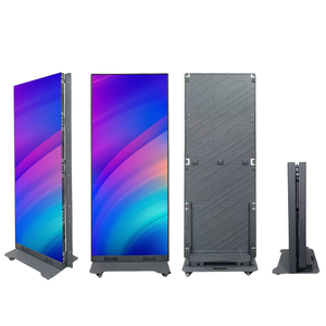 Giyim yeni koleksiyon promotör taşınabilir döküm LED lambalı Poster ekran yüksek parlaklık 800cd 2mm piksel aralığı 3-Year garanti için - Product Image 5