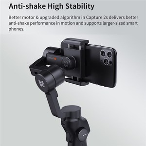 Capture2s 3 ejes portátil de mano cardán antivibración <span class=keywords><strong>estabilizador</strong></span> Selfie Stick <span class=keywords><strong>para</strong></span> <span class=keywords><strong>GoPro</strong></span> Hero, teléfonos celulares - Product Image 2
