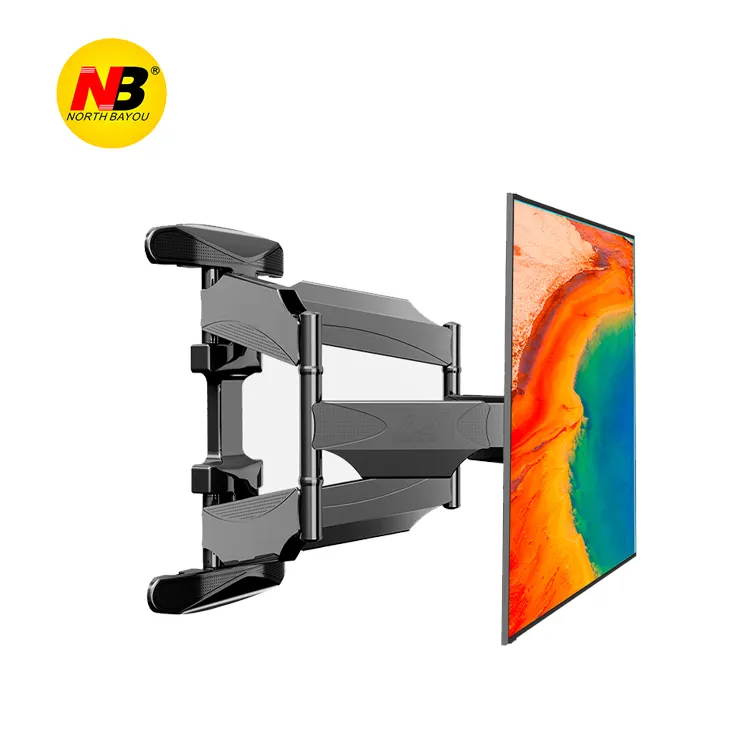 NB 757-L400 6 Arm 32-70 "Retractable Swivel Wall Mount TV Stand