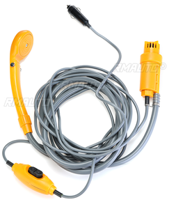 12V <b>Car</b> Outdoor Camping Shower High Pressure Portable <b>Car</b> <b>Washer</b> Water Gun Electric Pump Camping Travel Pet Dog Take Shower Set - Product Image 6
