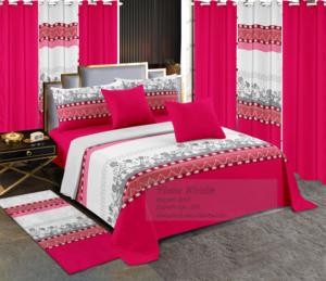 2025 thiết kế mới sang trọng bán buôn bedsheet Set 13 Piece Vua kích thước được trang bị tấm bedding <span class=keywords><strong>Sheet</strong></span> Set với phù hợp với rèm cửa - Product Image 3