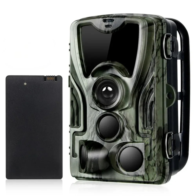 Trail Hunting Camera With 5000Mah Lithium Battery 16MP HC801ALI 1080P IP65 Waterproof Photo Traps 0.3s Wild Surveillance