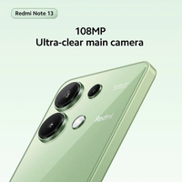 Original Xiaomi Redmi Note 13 4G Version Globale Smartphone 8Go+256Go avec NFC Appareil Photo 108MP Charge 33W Smartphone Android 4G