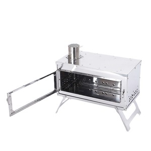 Poêle à bois portable pliable en acier inoxydable Sendema Standard ultra-léger pour <span class=keywords><strong>camping</strong></span> et cuisson en extérieur - Product Image 5