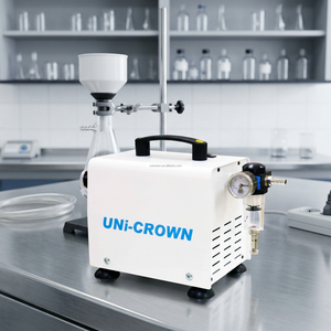 ปั๊มสุญญากาศแบบไร้น้ำมัน เงียบสงบ รุ่น LAB-10 20LPM 620mmHg 1/8HP สำหรับการกรองสุญญากาศในห้องปฏิบัติการและการทดสอบของแข็งลอยตัว - Product Image 3
