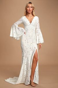 Tessuto in Pizzo Bianco con Ricamo Speciale per Abito da Sposa - Product Image 4