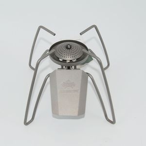 Estufa de Camping Plegable de Titanio Ultraligera de 2900W, Cocina de Gas Portátil para Acampar y Hacer Senderismo - Product Image 5