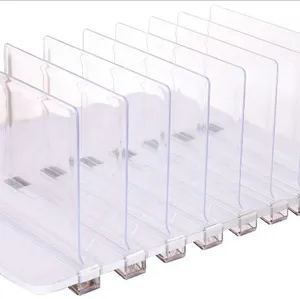 Clear Cabinet Closets Shelf Dividers
