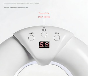 Lampe à LED UV portable et pliable pour le séchage rapide du vernis gel, idéale pour la manucure, la pédicure, la maison et le salon - Product Image 5