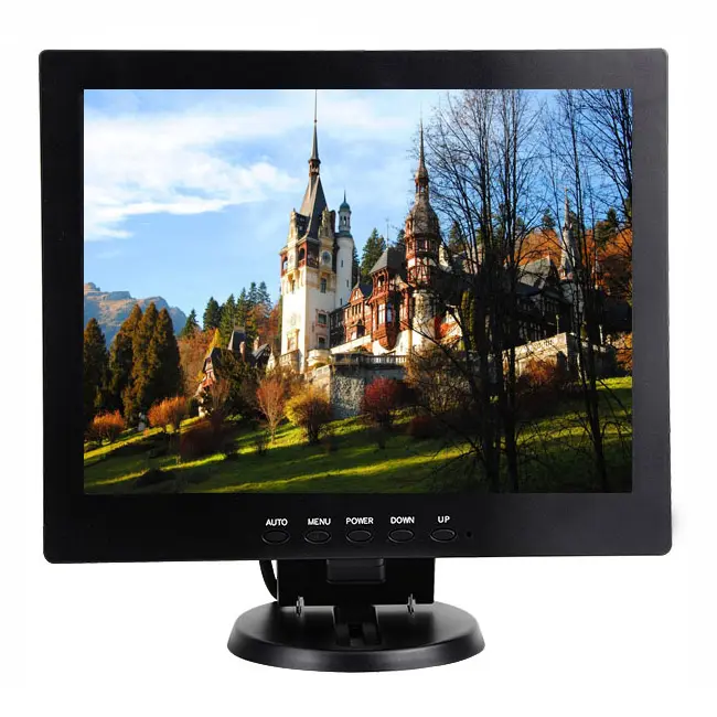 Kleiner 12-Zoll-LED-Bildschirm mit quadratischem Bildschirm 12 Zoll 1024*768 TFT VGA-Farb-LCD-Monitor