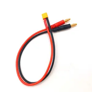 4,0mm Bananen stecker an XT30U Stecker Ladekabel 16AWG Draht RC Lipo Batterie Auto Flugzeug Imax B6 Ladegerät