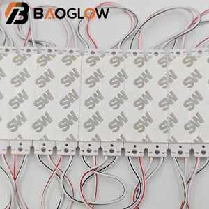 MZ03 โมดูล LED เดี่ยว 1W 12V IP65 สีขาวเย็น RGB สีเหลืองกันน้ำ IP65 กลางแจ้งความสว่างสูงแบ็คไลท์ไฟโมดูล - Product Image 5