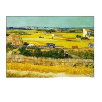 Peinture Diamant 5D Van Gogh Nuit étoilée, Création Artisanale DIY, Peinture Paysagère pour Salon et Chambre