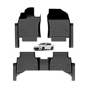Tapis de voiture écologiques en TPE imperméables et antidérapants, ajustement parfait, faciles à nettoyer, pour Toyota Prius - Product Image 1