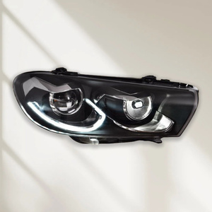 Cho Volkswagen Scirocco Đèn pha lắp ráp 09-14 sửa đổi ngày chạy ánh sáng lần lượt tín hiệu LED Đèn Pha Phụ Kiện Xe Hơi - Product Image 4
