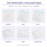 Patch vierge en tissu non tissé Spunlace, doux et respirant pour l'application sur points d'acupuncture