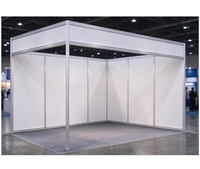 Stand d'exposition standard réutilisable en aluminium 10x20 pieds pour les entrepreneurs d'expositions en Asie du Sud-Est