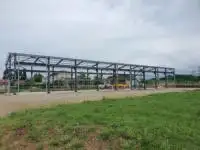 Kolay montaj prefabrik döken yapı metal yapı kiti depo çelik yapıları fabrika önceden tasarlanmış