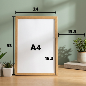Wholesale Manufacturer Punch-free <b>Magnetic</b> Wood Wall Ornament <b>Frame</b> High Quality Nail-free Decorative Photo <b>Frame</b> - Product Image 3