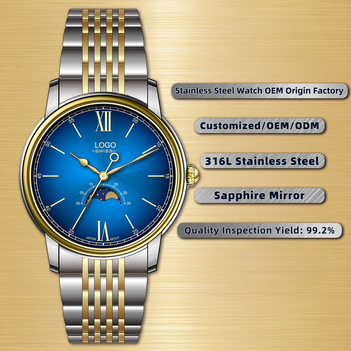 เงิน/ทอง-น้ำเงิน