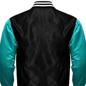 Chaqueta Varsity de Satén para Hombre, Estilo Moderno, Personalizada, a la Moda, al por Mayor, Chaqueta Lisa para Hombre - Product Image 5