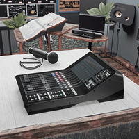Thinuna MX-D20 II Console de mixage numérique professionnelle 20 canaux avec écran tactile 10,1 pouces + compatible Dante pour les spectacles sur scène