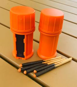 20 fiammiferi a lunga durata antivento per kit di sopravvivenza, escursionismo, campeggio, bushcraft, sopravvivenza all'aperto - Product Image 4