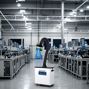 Szjije Tốt Nhất Bán 200W Hàn Khói Hấp Thụ Xách Tay Fume Extractor Lọc Cho Laser Máy Làm Sạch - Product Image 3