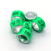 Geshifeng Haute qualité 7mm Hauteur Personnaliser Nom numéroté Pigeon Leg Foot Bands Pigeon Ring