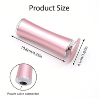Vente en gros OEM - Appareil électrique pour éliminer les callosités des pieds - Outil de pédicure en alliage d'aluminium - Contrôle de la vitesse 500 tr/min - Charge USB - Utilisation domestique - CE RoHS
