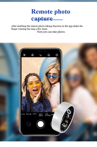 Nouvelle bague intelligente en céramique, suivi du sommeil, fréquence cardiaque, oxygène sanguin, mouvement, étanche IP68, pour hommes et femmes, sport, plein air, suivi de la forme physique - Product Image 5