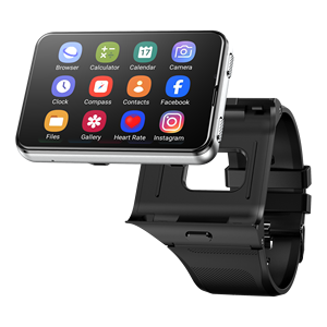 Montre connectée pour homme S999 avec compteur de pas, WIFI, GPS, grand écran, 4 Go de RAM, 64 Go de ROM, fréquence cardiaque, double caméra - Product Image 1