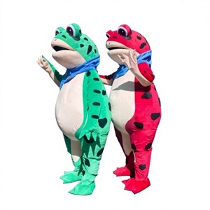 Disfraz Inflable de Rana de Dibujos Animados, Popular en <span class=keywords><strong>Internet</strong></span>; Conjunto de Muñeca Espíritu de Sapo Huludao, Personalizable - Product Image 1