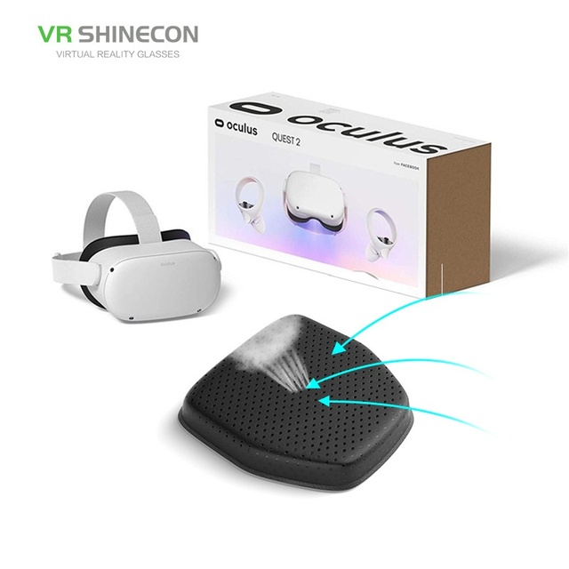 Vr Accessories Comfortable PU Cushion for 2 50" Virtual Screen Monocular 3D Glasses Power Bank Fixing