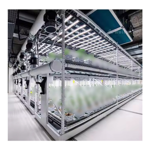 Led bitki yetiştirme lambaları akıllı dikey tarım rafları ile dikey büyüme ekipmanları için HUIFA en iyi çözüm - Product Image 1