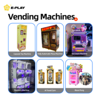 Distributeur automatique de pop-corn Eplay Factory, style européen, à monnayeur, libre-service, pour usage commercial