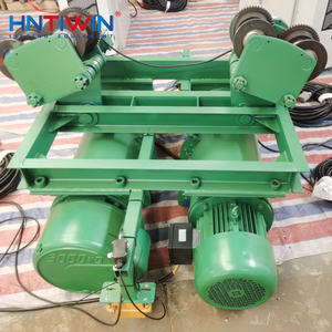 Hoist Listrik Berkualitas Tinggi HNTIWIN CE Dua Pengangkat 5ton + 5ton 10ton Tali Kawat Baja Motor Listrik Pengangkat - Product Image 2