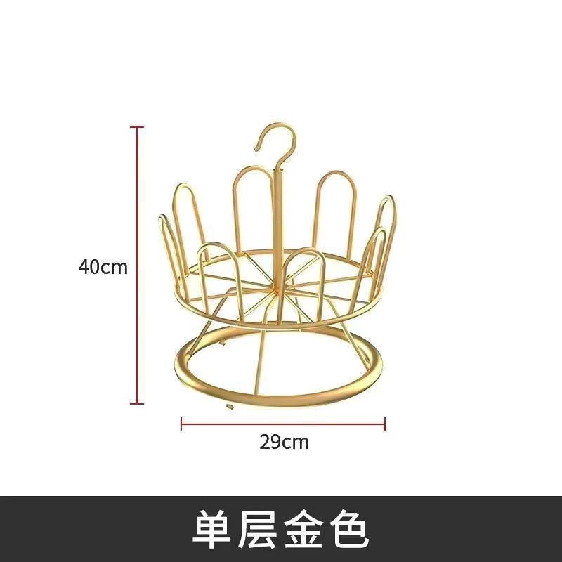 One layer of thickened gold (holds 8 shoes)