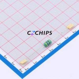 วงแหวนสี ZE0510-471 / ตัวเหนี่ยวนำแบบ Through-Hole (THT) ขนาด D5xL10.5 มม. 470uH 10% 340mA 3.5 โอห์ม - Product Image 1