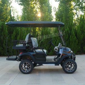 Voiture <span class=keywords><strong>de</strong></span> golf électrique solo en métal avec batterie au lithium 48V, moteur AC 5KW, 4 places, personnalisable pour les terrains <span class=keywords><strong>de</strong></span> golf et les clubs - Product Image 3