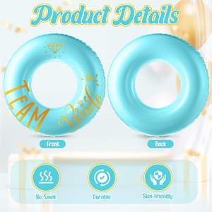 5pcs 48 ''Tubes de <span class=keywords><strong>piscine</strong></span> gonflables en PVC Funny Bride Pool Flotteurs pour adultes Bachelorette Party Décorations - Product Image 3