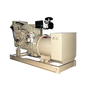 Best price 125kva AC synchronous marine diesel generator 100kw marine genset with permanent magnet generator